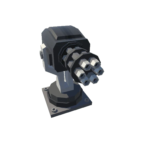 War Turret 01 Black